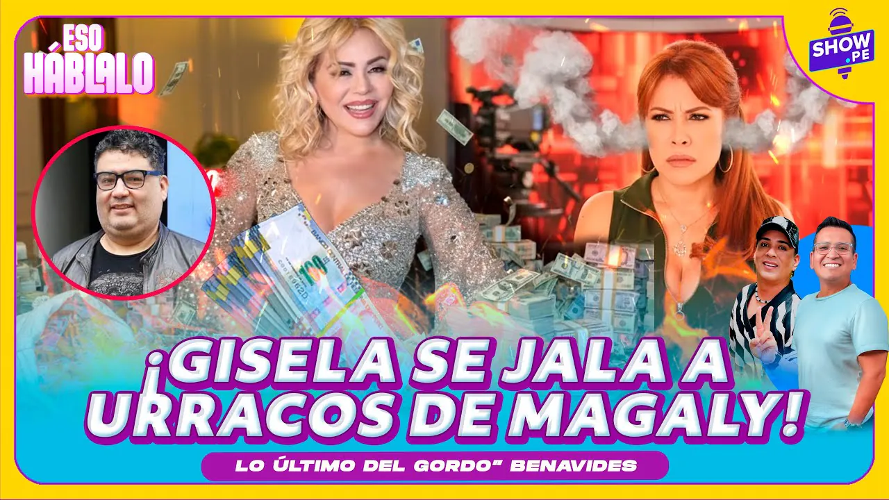 Reproducir: 🔥 ¡GISELA SE JALA A ‘URRACOS’ DE MAGALY! Y EN VIVO ‘CHICLESITO’ VIENE A RESPONDER CON TODO #showpe