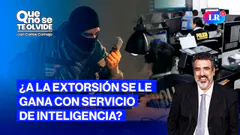 EXTORSIÓN Y SICARIATO: LOS PRINCIPALES PROBLEMAS DEL PERÚ | QUE NO SE TE OLVIDE CON CARLOS CORNEJO