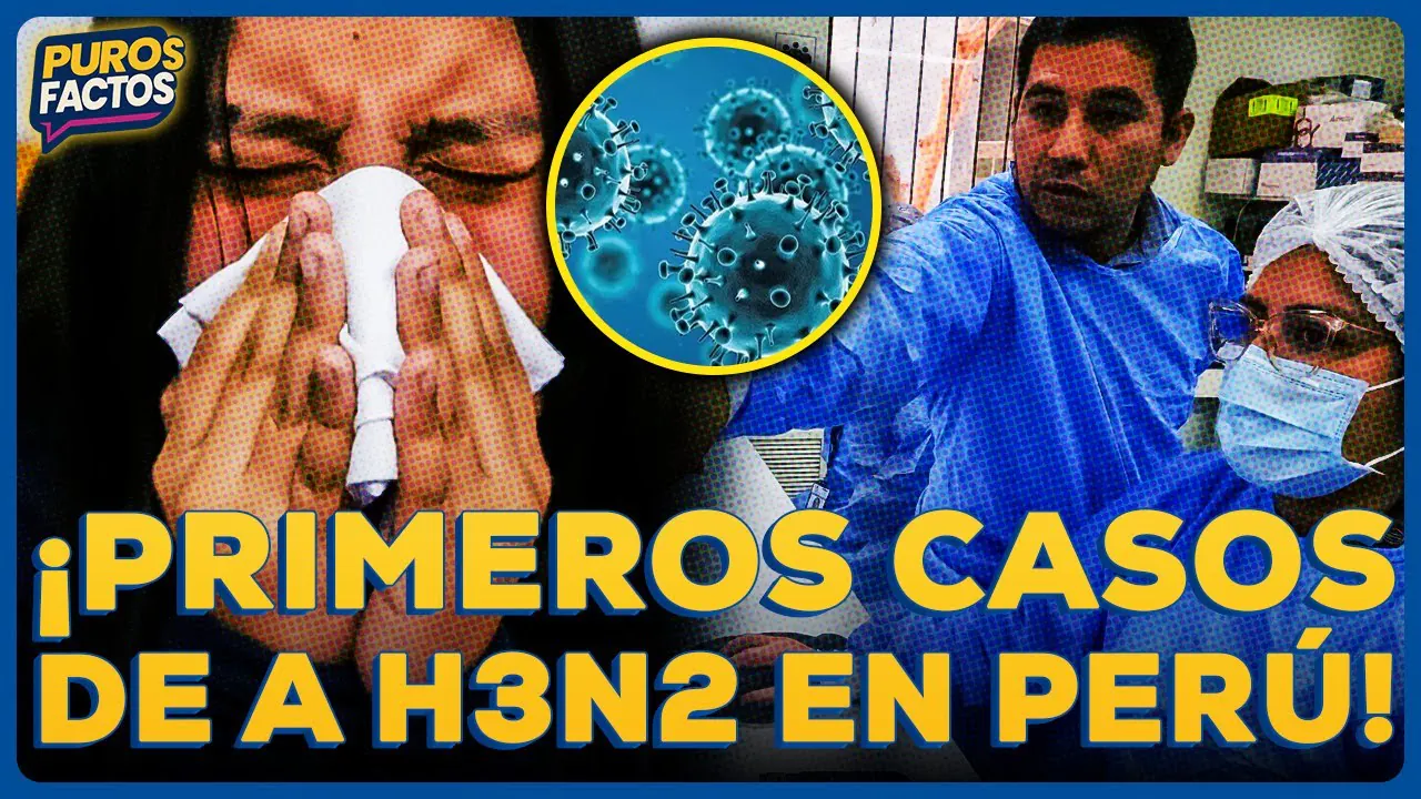 Reproducir: 🚨 #ENVIVO | ¡PRIMEROS 2 CASOS DE INFLUENZA A H3N2 EN EL PERÚ! #PUROSFACTOS