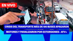 Fe de Erratas | CRISIS DEL TRANSPORTE. MÁS DE 100 BUSES APAGARON MOTORES Y PARALIZARON POR - ATV+