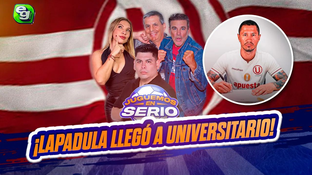 Reproducir: [JES] 🚨¡LLEGÓ EL 'BAMBINO'! ⚽GIANLUCA LAPADULA YA ESTÁ EN LIMA