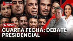 CUARTA FECHA DEBATE PRESIDENCIAL - NOTICIAS RANDOM
