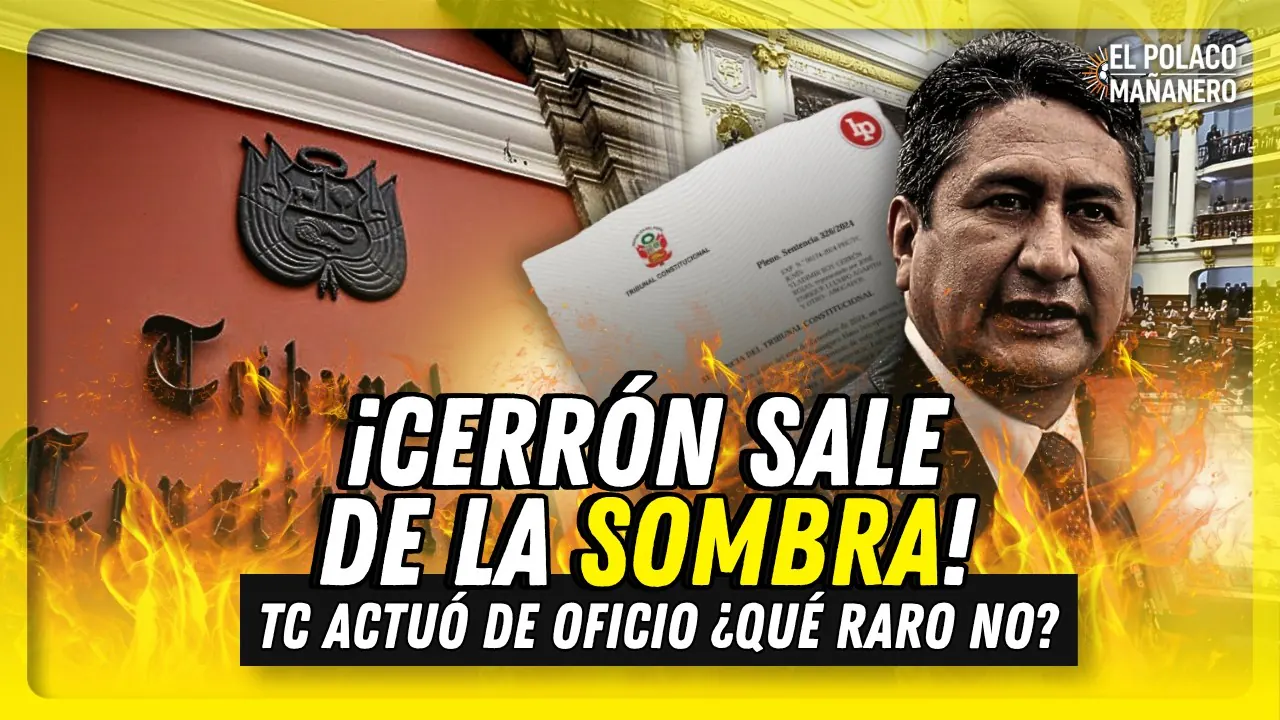Reproducir: BALCAZAR BUSCA DARLE GRACIA PRESIDENCIAL A CASTILLO ¿QUE RARO , NO?