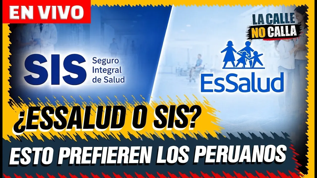 Reproducir: 🟢 EN VIVO – ¿ESSALUD O SIS? ESTO PREFIERN LOS PERUANOS | "LA CALLE NO CALLA" POR PANAMERICANA