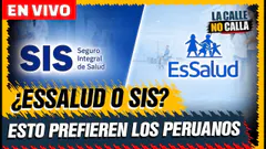 EN VIVO – ¿ESSALUD O SIS? ESTO PREFIERN LOS PERUANOS | "LA CALLE NO CALLA" POR PANAMERICANA