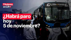 ¿Habrá paro este 5 de noviembre? | Titulares en LR