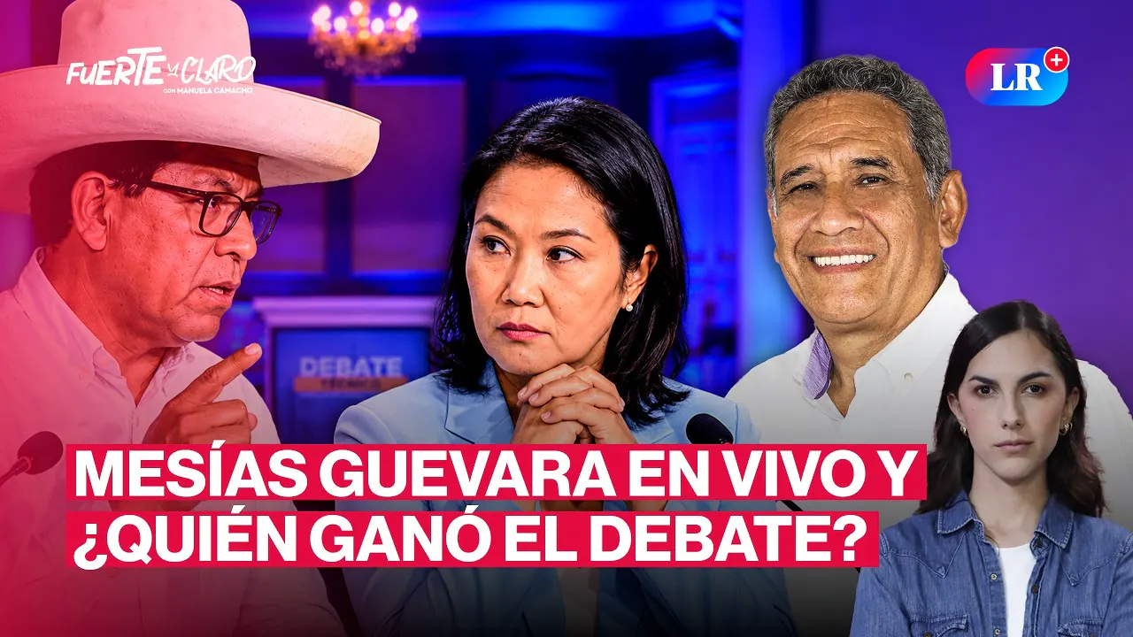 Reproducir: DEBATE TÉCNICO: ¿GANÓ FUERZA POPULAR O JUNTOS POR EL PERÚ? MESÍAS GUEVARA EN VIVO | FUERTE Y CLARO