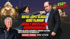 Rafael López Aliaga y Keiko Fujimori dimes y diretes entreambos candidatos