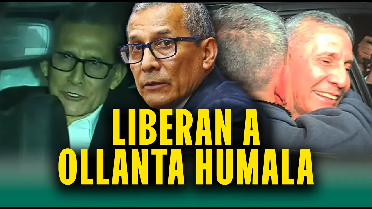 Reproducir: OLLANTA HUMALA SALE EN LIBERTAD