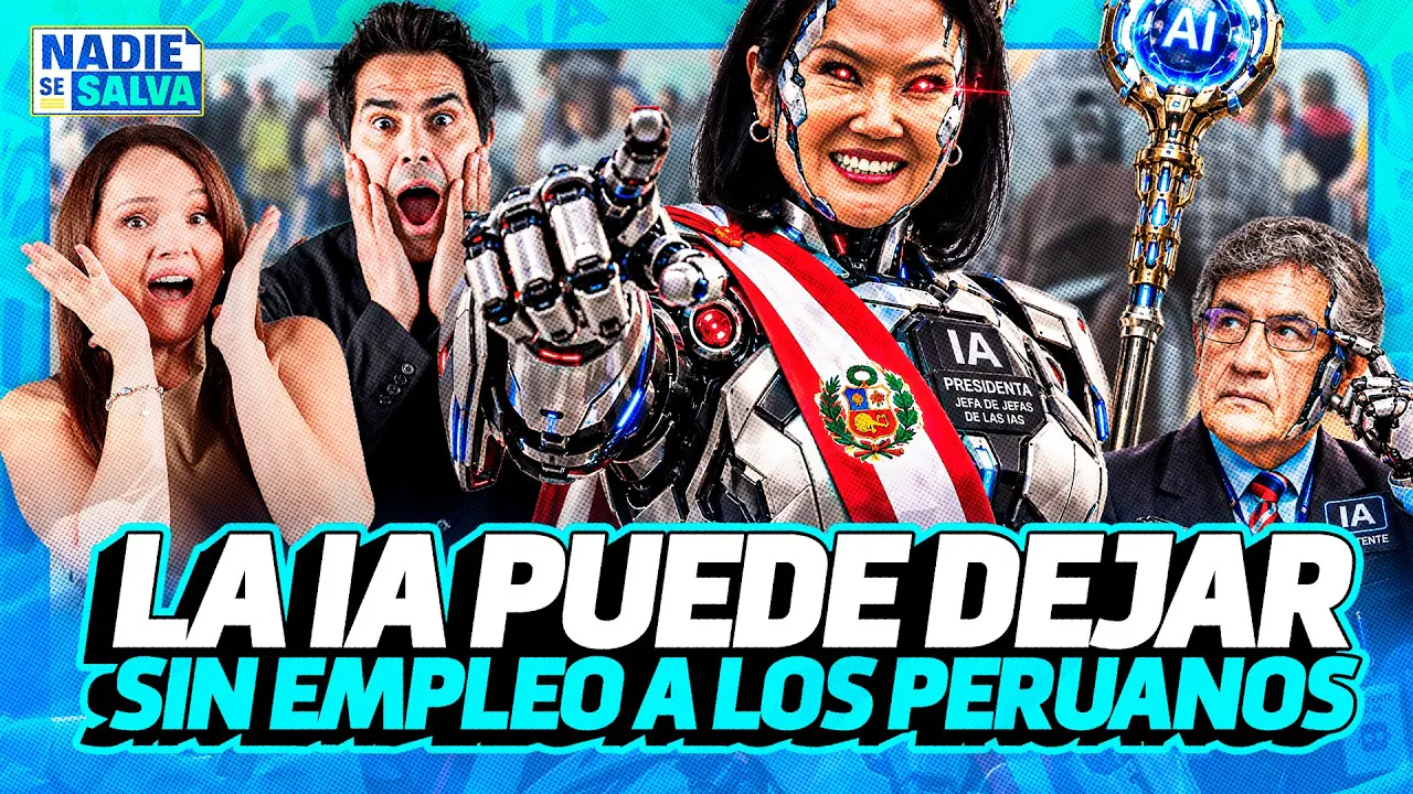 Reproducir: 🤖✖️ GOBIERNO TEME QUE LA IA DEJE A PERUANOS SIN TRABAJO | NADIE SE SALVA 🔥