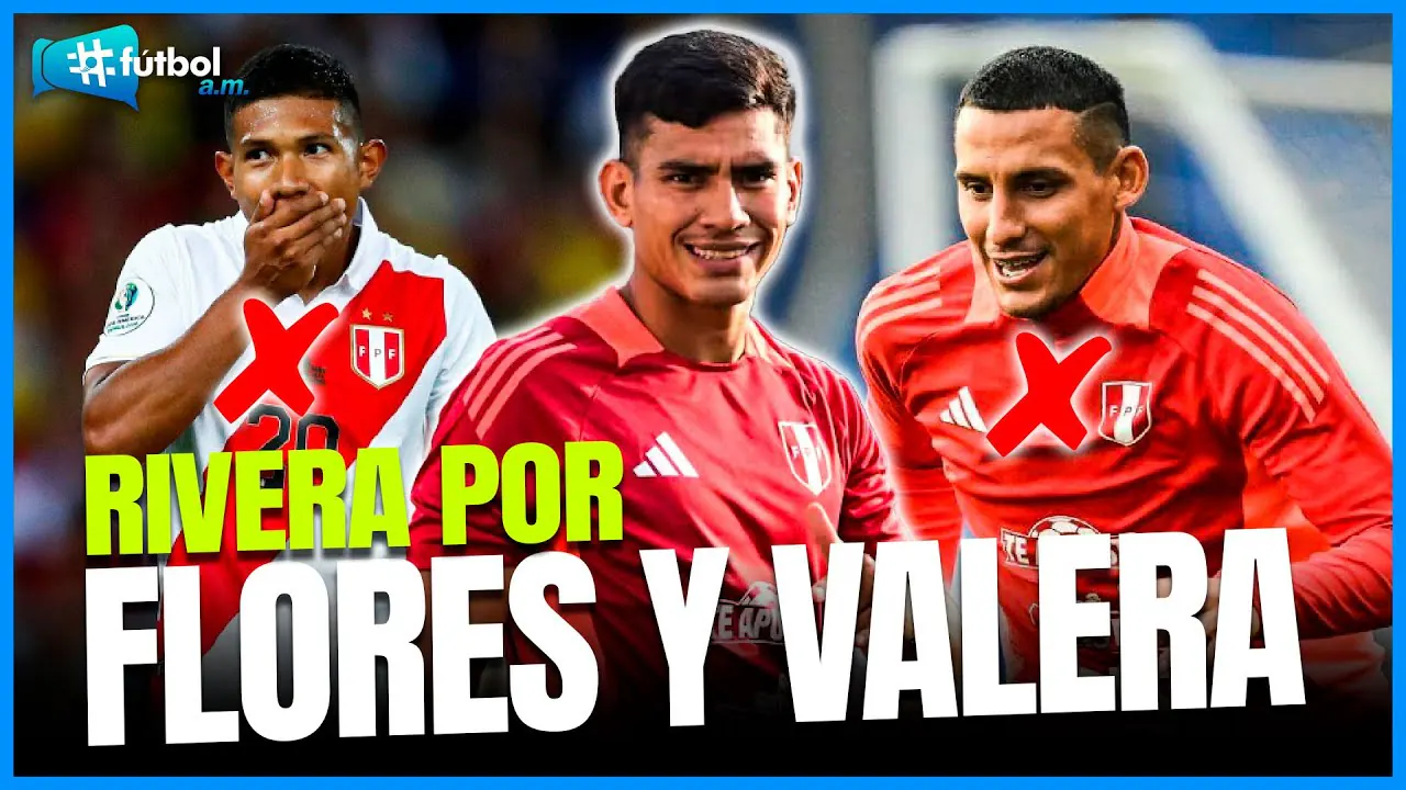 Reproducir: 🔴 Flores y Valera excluidos de la selección, Rivera nuevo convocado | #Fútbol A.M. 26/08/25
