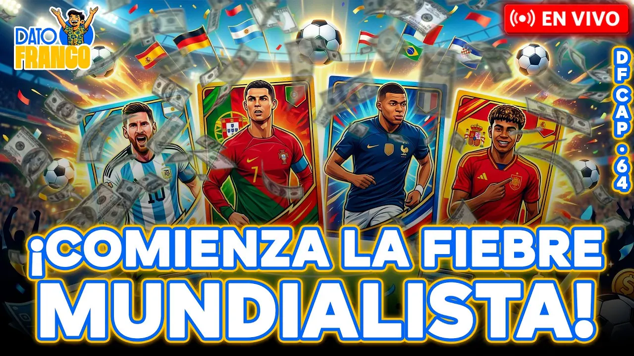 Reproducir: 🔥⚽ #ENVIVO | ¡COMIENZA LA FIEBRE MUNDIALISTA! ¿QUIÉN SE LLEVA LA COPA?⚡#DATOFRANCO