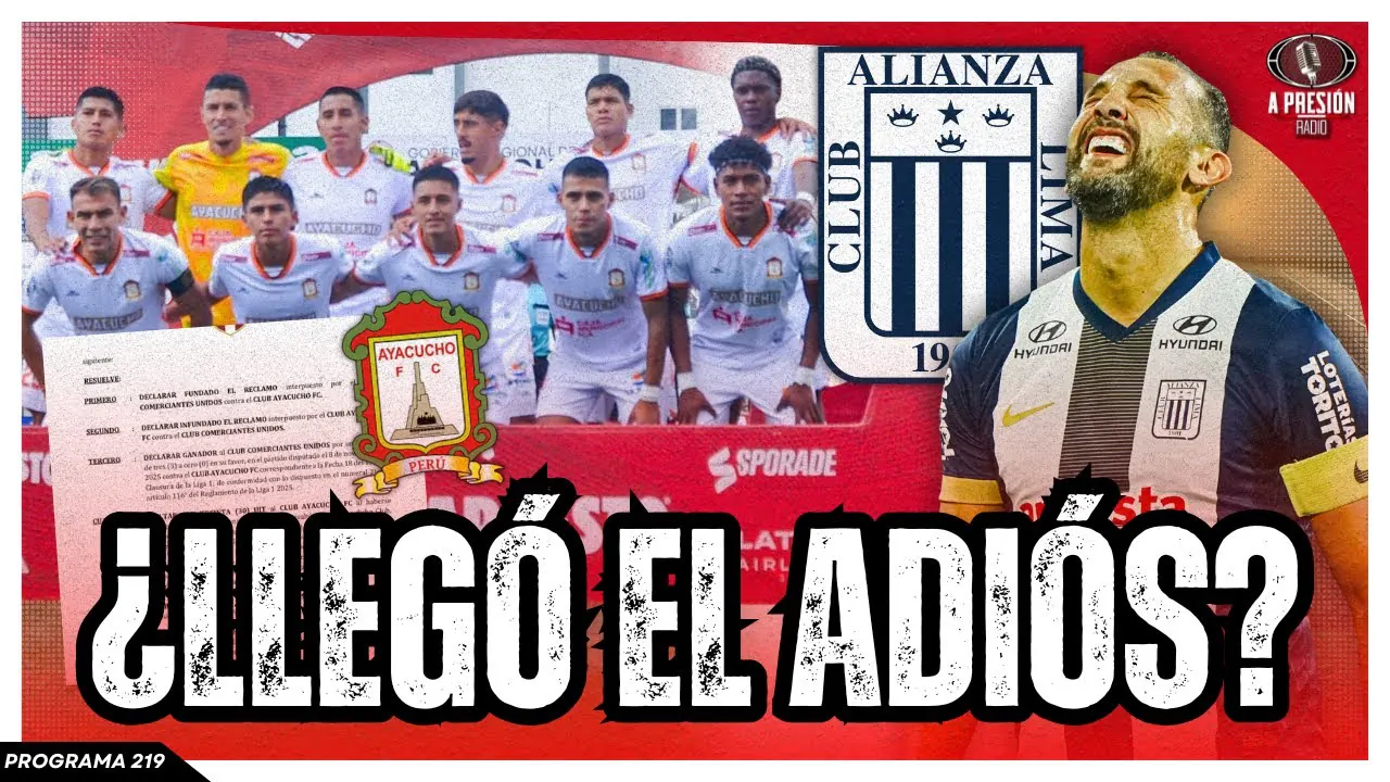 Reproducir: ¿PERJUDICAN a Ayacucho FC? ¿Barcos LE DICE ADIÓS a Alianza Lima?