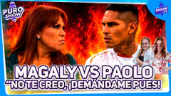 ¡SE PRENDIÓ TODO! MAGALY MEDINA SE ENFRENTA A PAOLO GUERRERO #puroshow