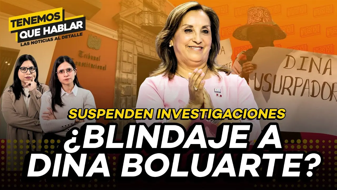 Reproducir: 🔴 TC ordena suspender investigaciones en contra de Dina Boluarte: ¿qué implica esto? | TQH EN VIVO