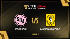 EN VIVO | SPORT BOYS VS ACADEMIA CANTOLAO | COPA CALIENTE DE LA LIGA | FECHA 3