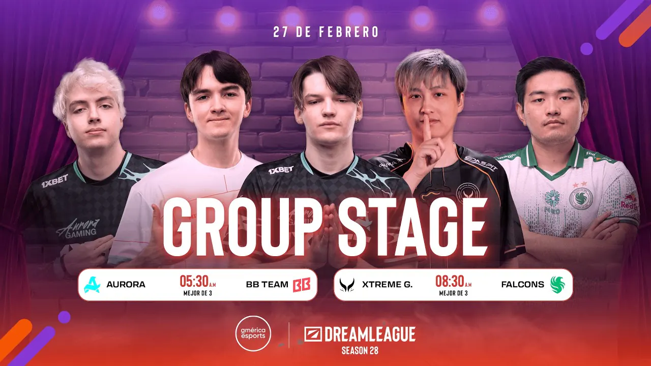 Reproducir: AURORA vs BB TEAM | DreamLeague S28: GROUP STAGE 2