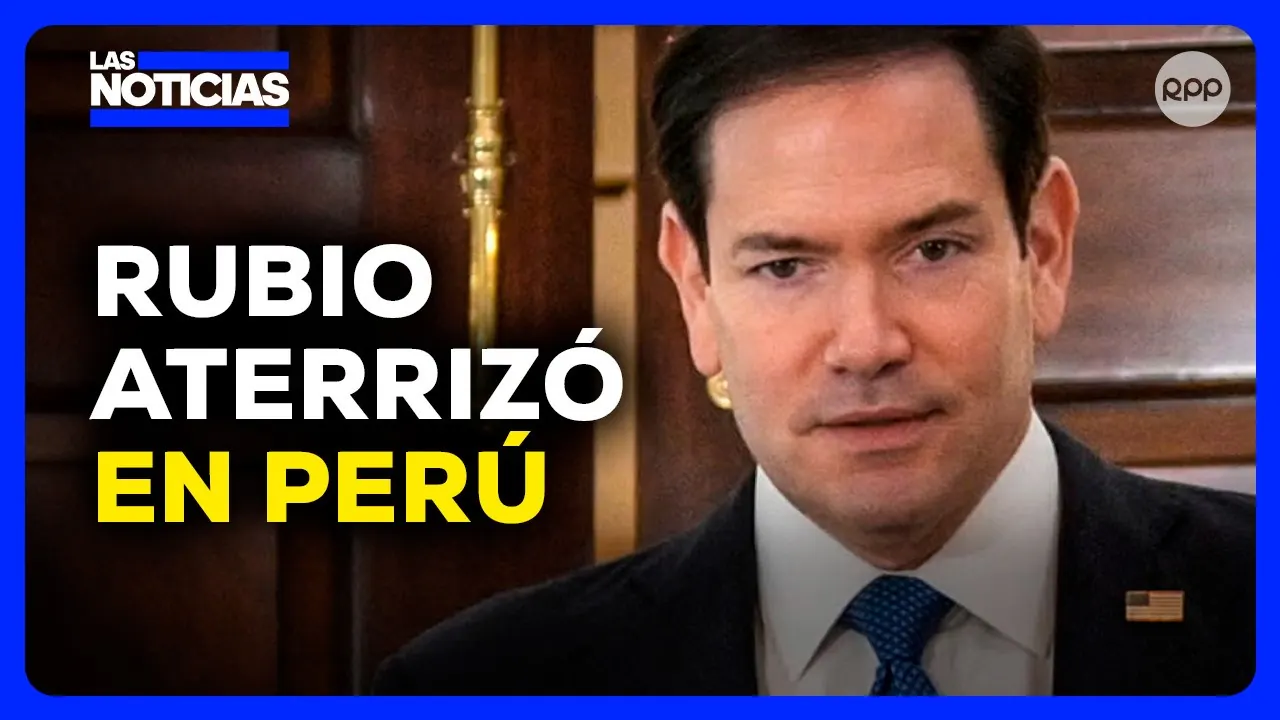 Reproducir: 🔴 Llegada de Marco Rubio a Perú: Secretario de Estado de EE. UU. continúa gira | RPP NOTICIAS