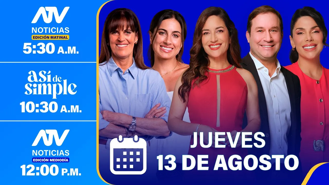 Reproducir: ATV Noticias E. Matinal  - 13/08/26