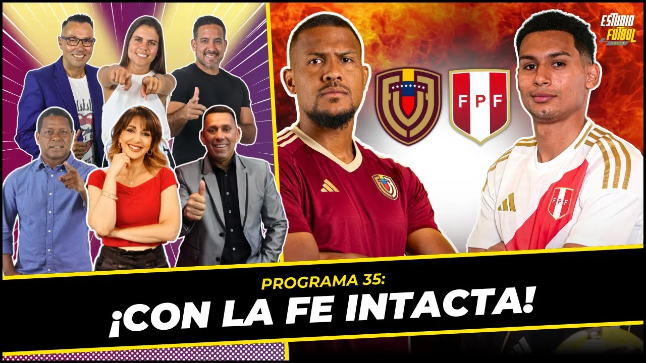 Reproducir: ¡CON LA FE INTACTA! Venezuela vs. Perú (Eliminatorias)