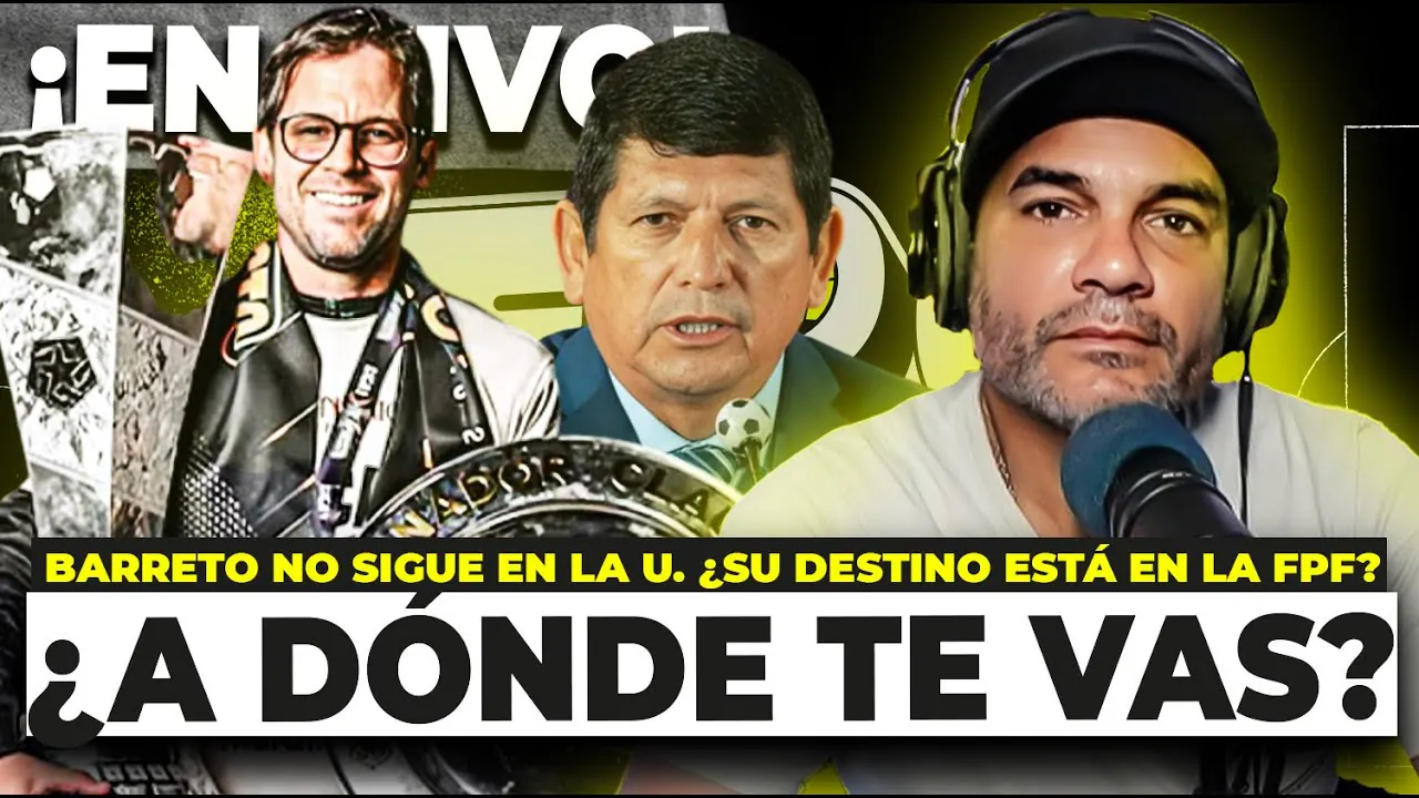 Reproducir: BARRETO DEJÓ LA U ¿HOLA FPF? SORTEAMOS ENTRADAS PARA VER A ALIANZA | #ENVIVO COKI GONZALES EPC