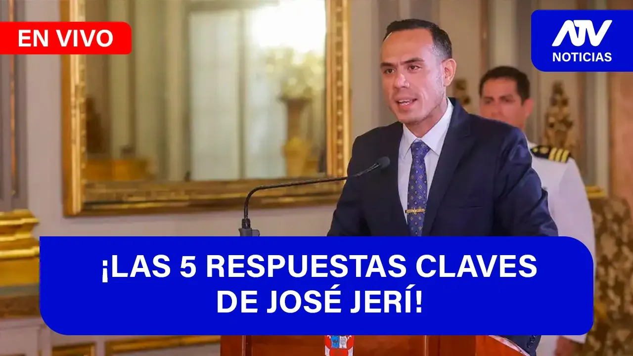 Reproducir: De 5 a 7 🎧✨¡LAS 5 RESPUESTAS CLAVES DE JOSÉ JERÍ! - ATV+
