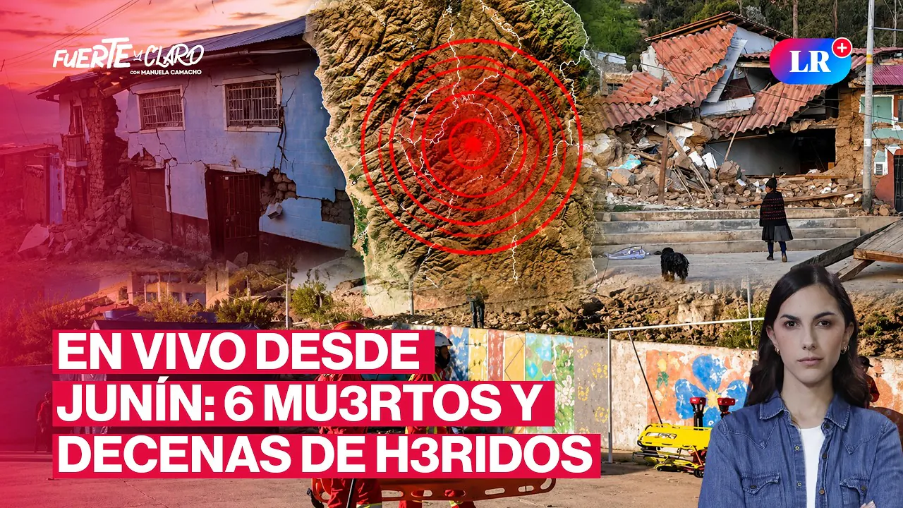 Reproducir: SISMO EN JUNÍN: HABLAMOS EN VIVO DESDE CHUPACA SOBRE LA EMERGENCIA | FUERTE Y CLARO
