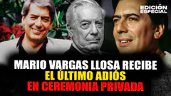 #EnVivo Mario Vargas Llosa recibe el último adiós en estricto privado