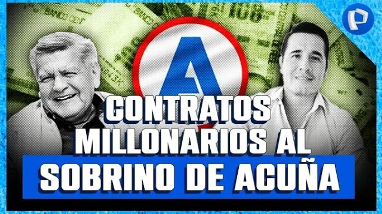 Reproducir: 🧾💰 Más de S/ 1 millón para el sobrino de Acuña: contratos bajo la lupa | #panamericanadigital