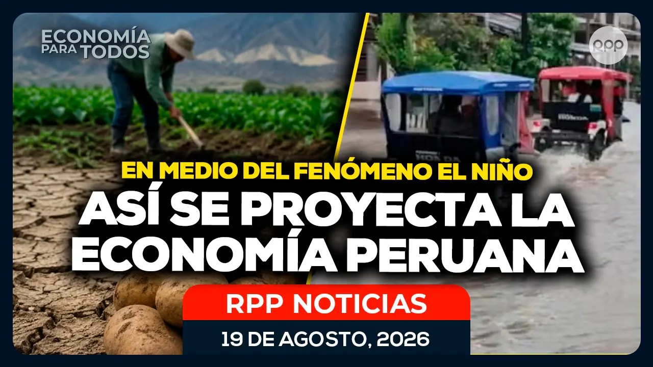 Reproducir: 🔴 Fenómeno El Niño: Proyecciones de la economía peruana | Yenifer Paredes en Com. de Energía y Minas