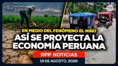 Fenómeno El Niño: Proyecciones de la economía peruana | Yenifer Paredes en Com. de Energía y Minas