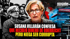 #EnVivo Susana Villarán confiesa que recibió dinero de Odebrecht, pero rechaza ser corrupta