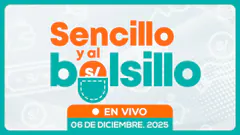 #ENVIVO SENCILLO AL BOLSILLO 06/12/25 #SENCILLOYALBOLSILLO