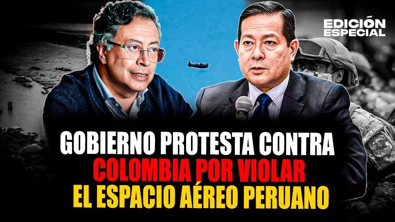 Reproducir: #EnVivo Perú enviará protesta por avión militar de Colombia que vulneró espacio aéreo peruano