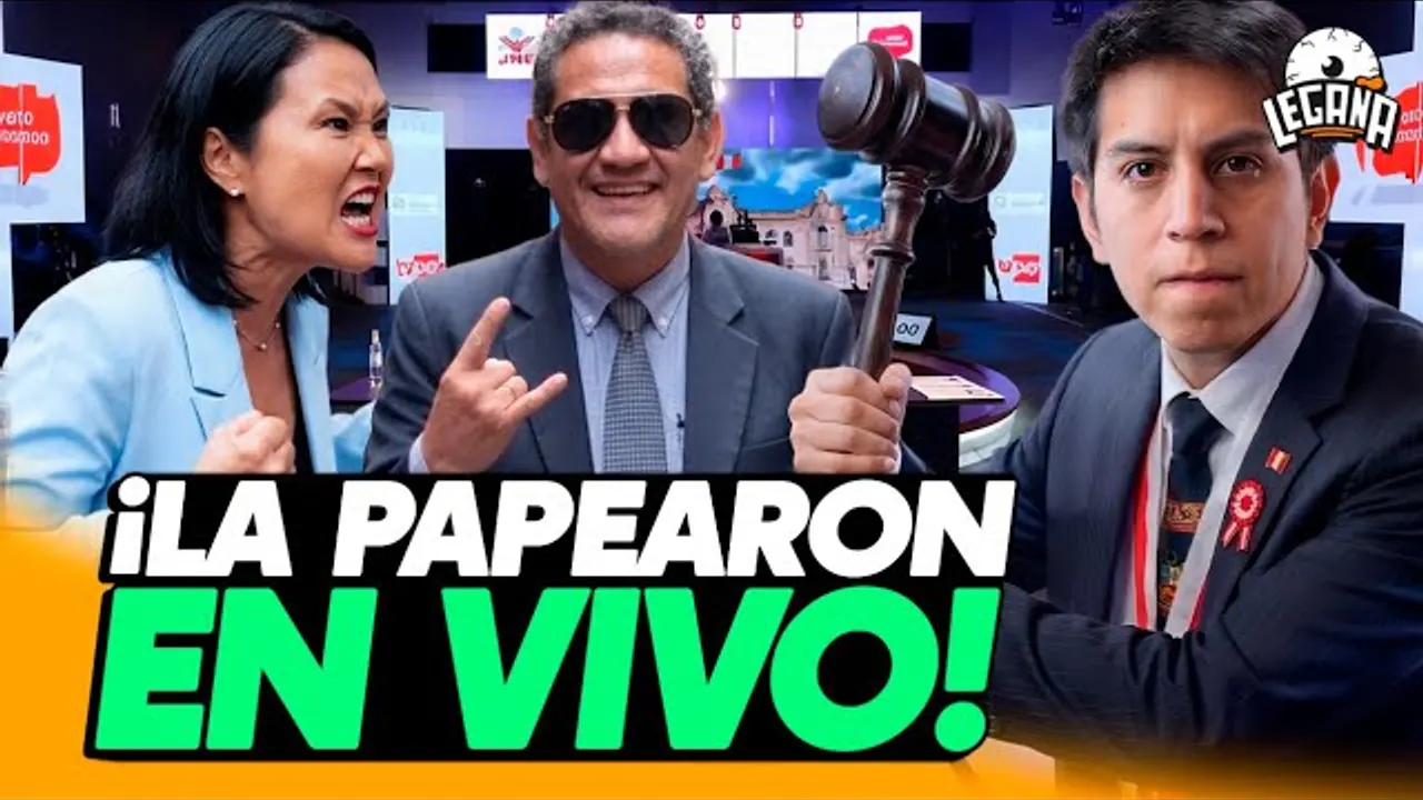 Reproducir: PAPAEAN A KEIKO FUJIMORI, MESISAS GUEVARA Y JORGE NIETO EN LA 3ERA FECHA DE DEBATE | LEGAÑA