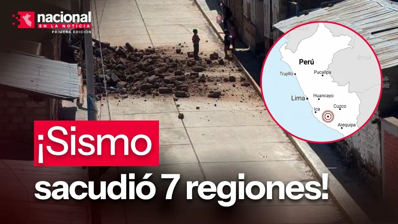Reproducir: !Sismo sacudió 7 regiones!|"Nacional en la Noticia"|EN VIVO 21/08/2026