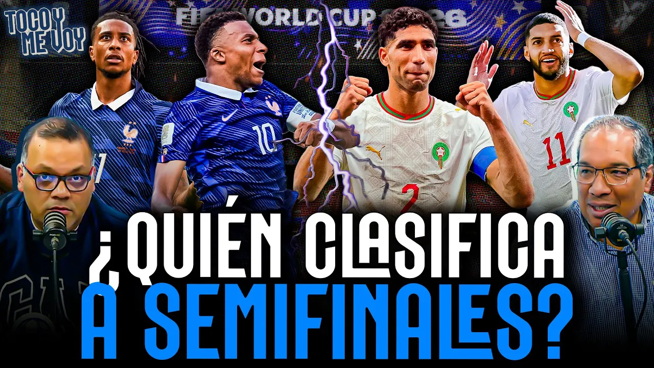 Reproducir: 🔥⚽ #ENVIVO | ¡MBAPPÉ BUSCA JUGAR SU TERCER SEMIFINAL CONSECUTIVA! ¿MARRUECOS LOGRA LA HAZAÑA? #TYMV