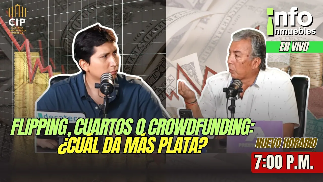 Reproducir: FLIPPING, CUARTOS O CROWDFUNDING: ¿CUÁL DA MÁS PLATA? - AGENDA OCULTA