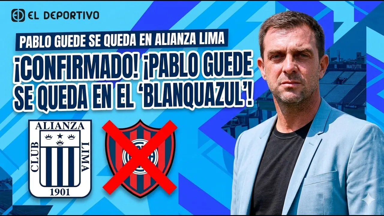 Reproducir: EN VIVO: PABLO GUEDE SE QUEDA EN ALIANZA LIMA | EL DEPORTIVO DIGITAL