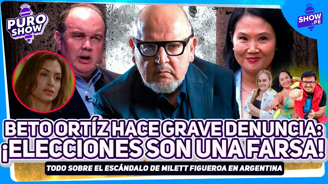 Reproducir: 🔴BETO ORTÍZ HACE GRAVE DENUNCIA.TODO SOBRE EL ESCÁNDALO DE MILETT FIGUEROA EN ARGENTINA #PuroShow