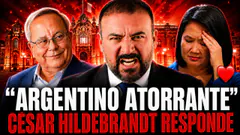 ¨ARGENTINO ATORRANTE¨ CÉSAR HILDEBRANDT RESPONDE- NOTICIAS RANDOM