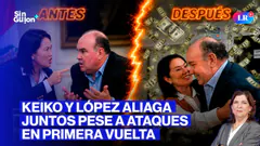 LÓPEZ ALIAGA Y KEIKO SON AMIGOS PESE A ATAQUES EN PRIMERA VUELTA | SIN GUION CON ROSA MARÍA PALACIOS