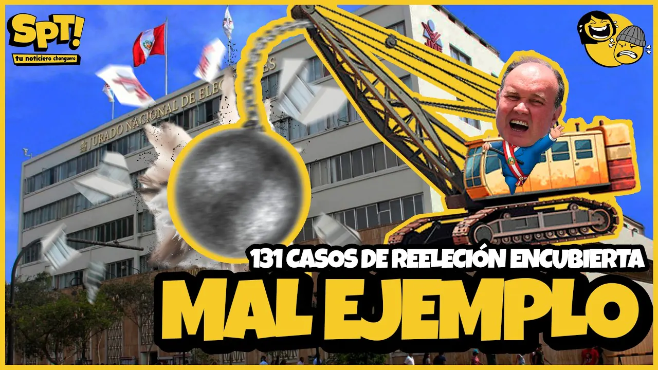 Reproducir: PRESIDENTE DEL JNE LE HACE BARRA A REELECCIÓN ENCUBIERTA | 8:00 PM