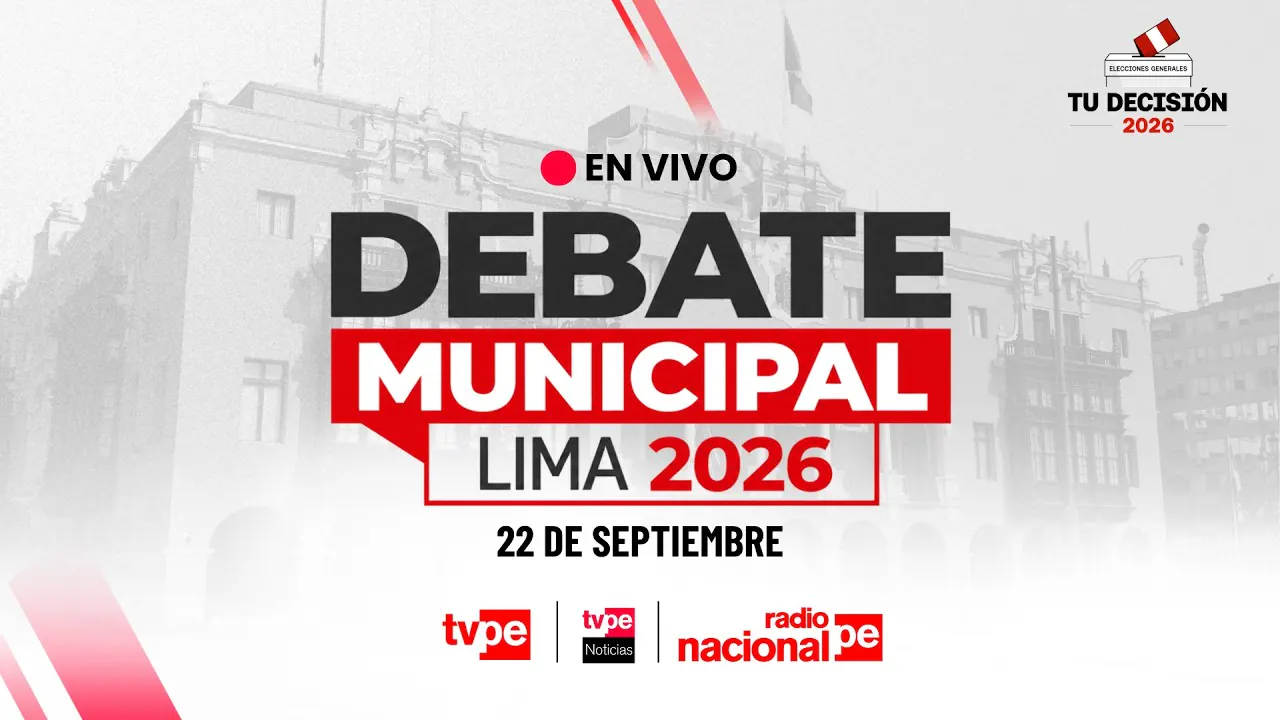 Reproducir: 🔴 EN VIVO | Debate Municipal Lima 2026: candidatos a la Alcaldía de Lima | 22 de septiembre