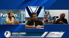 BANDERA A CUADROS EN VIVO POR RADIO OVACION