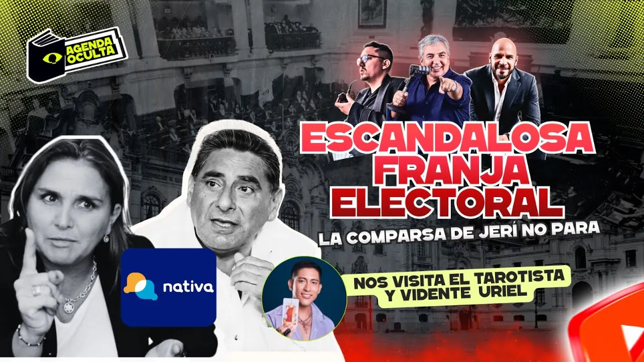 Reproducir: ESCANDALOSA FRANJA ELECTORAL Y NOS VISITA TAROTISTA URIEL - AGENDA OCULTA