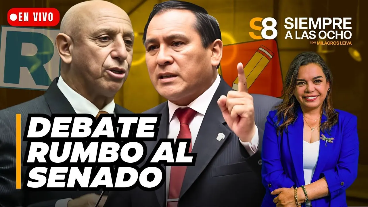 Reproducir: 🟡 FLAVIO CRUZ Y JOSÉ CUETO EN VIVO: CONGRESISTAS BUSCAN REELECCIÓN | #S8