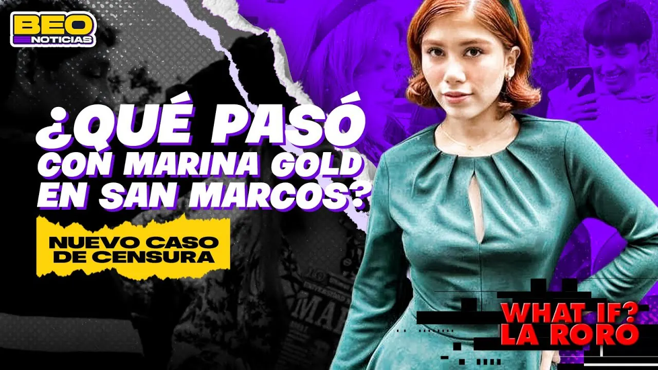 Reproducir: EXPULSAN A MARINA GOLD DE SAN MARCOS | PORKY EXIGE QUE CENSUREN A MORÁN | BEO NOTICIAS 🟣