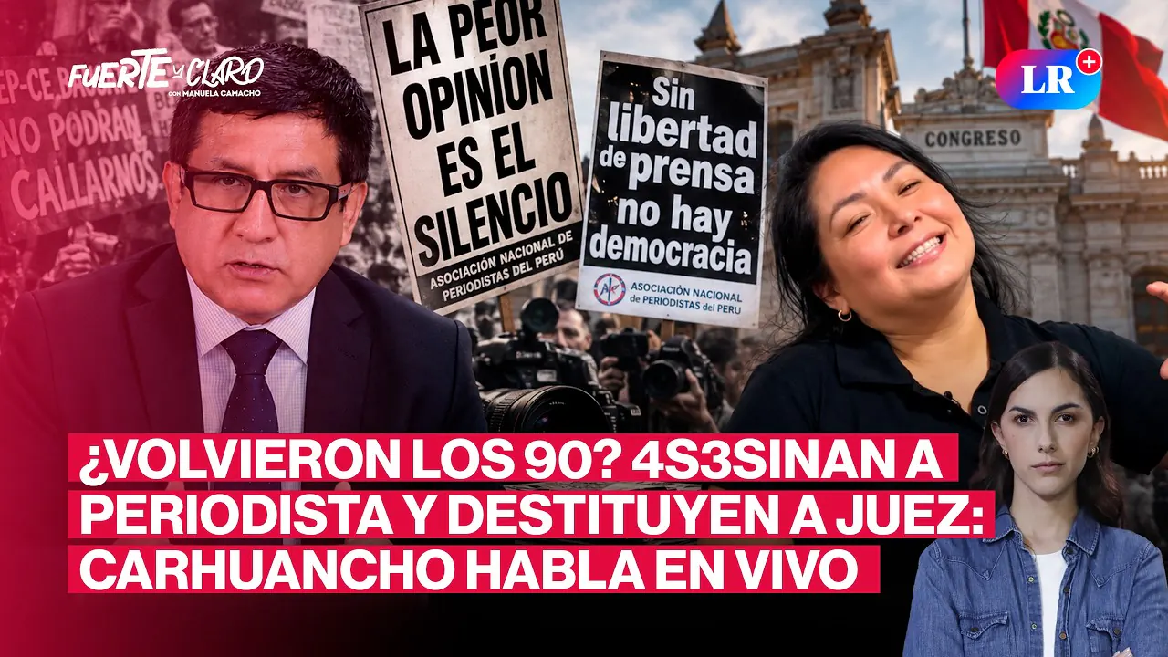 Reproducir: ¿REGRESAMOS A LOS 90? CHINA POLO ASESINADA Y CONCEPCIÓN CARHUANCHO DESTITUIDO | FUERTE Y CLARO