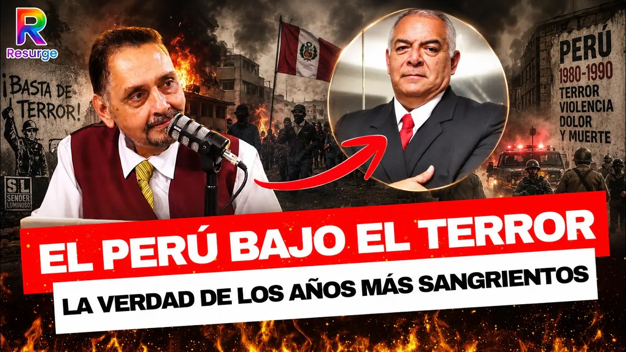 Reproducir: EL PERÚ BAJO EL TERROR - EL ALMIRANTE TELLO NOS CUENTA SU EXPERIENCIA COMBATIENDO A SENDERO 🇵🇪🔥